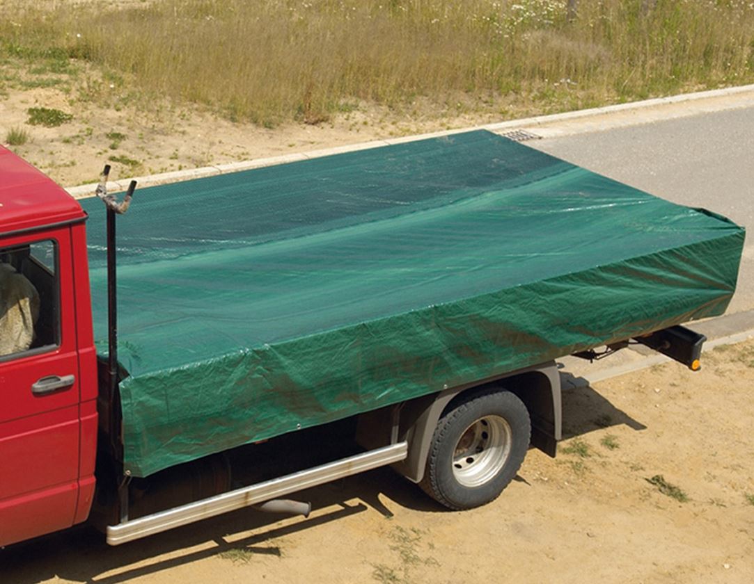 Construction tarpaulins | Fabric tarpaulins: Canvas Cover with Eyelets