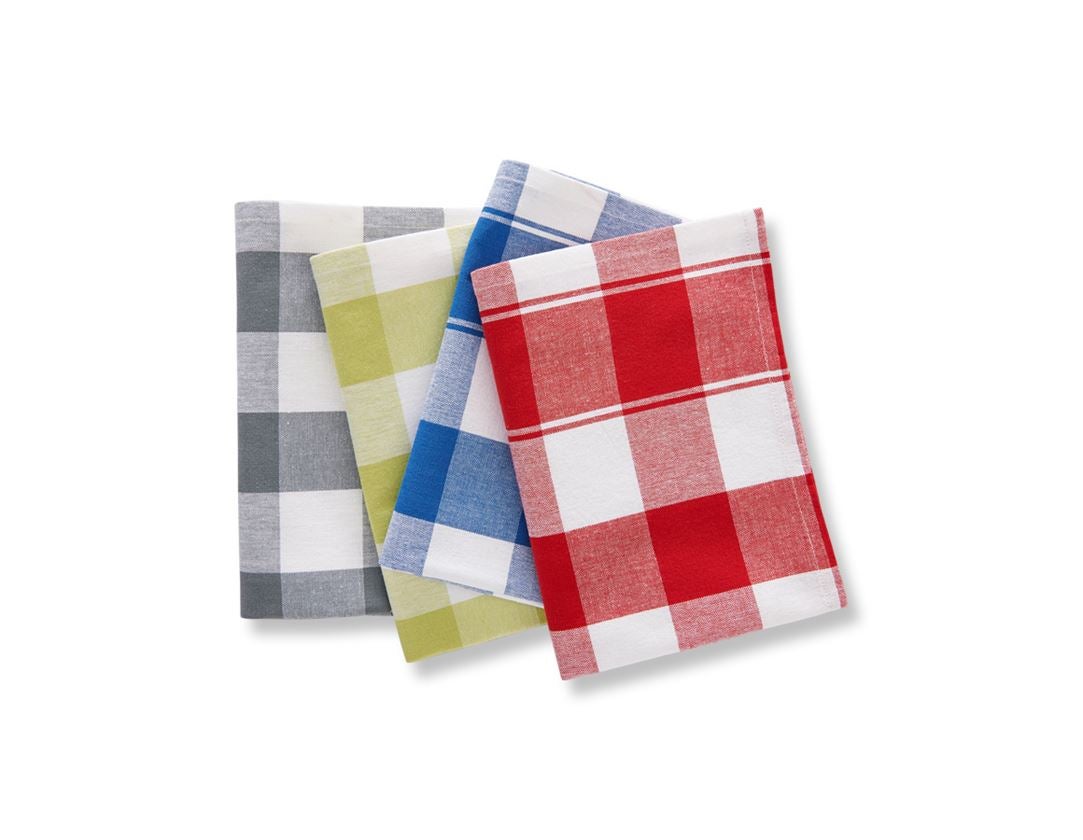 Cloths: Tea towels Color, pack of 3 + grey 1
