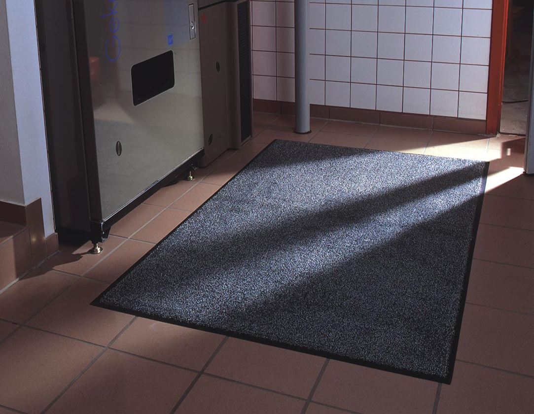 Floor mats: Comfort mats with rubber edge + black/lightgrey 1