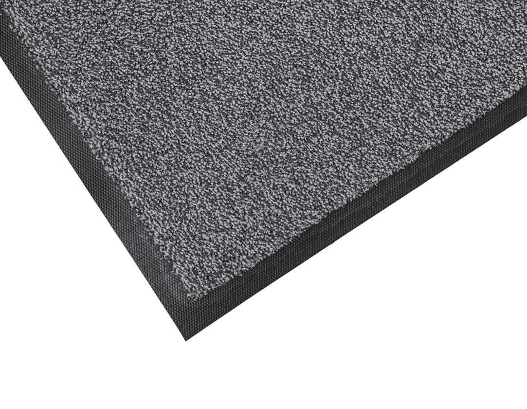 Floor mats: Comfort mats with rubber edge + black/lightgrey 4