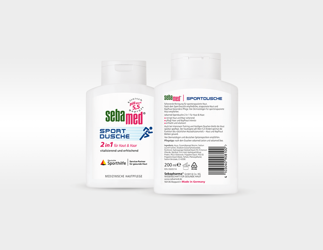 Hand cleaning | Skin protection: sebamed Sport Shower 2 in 1 1