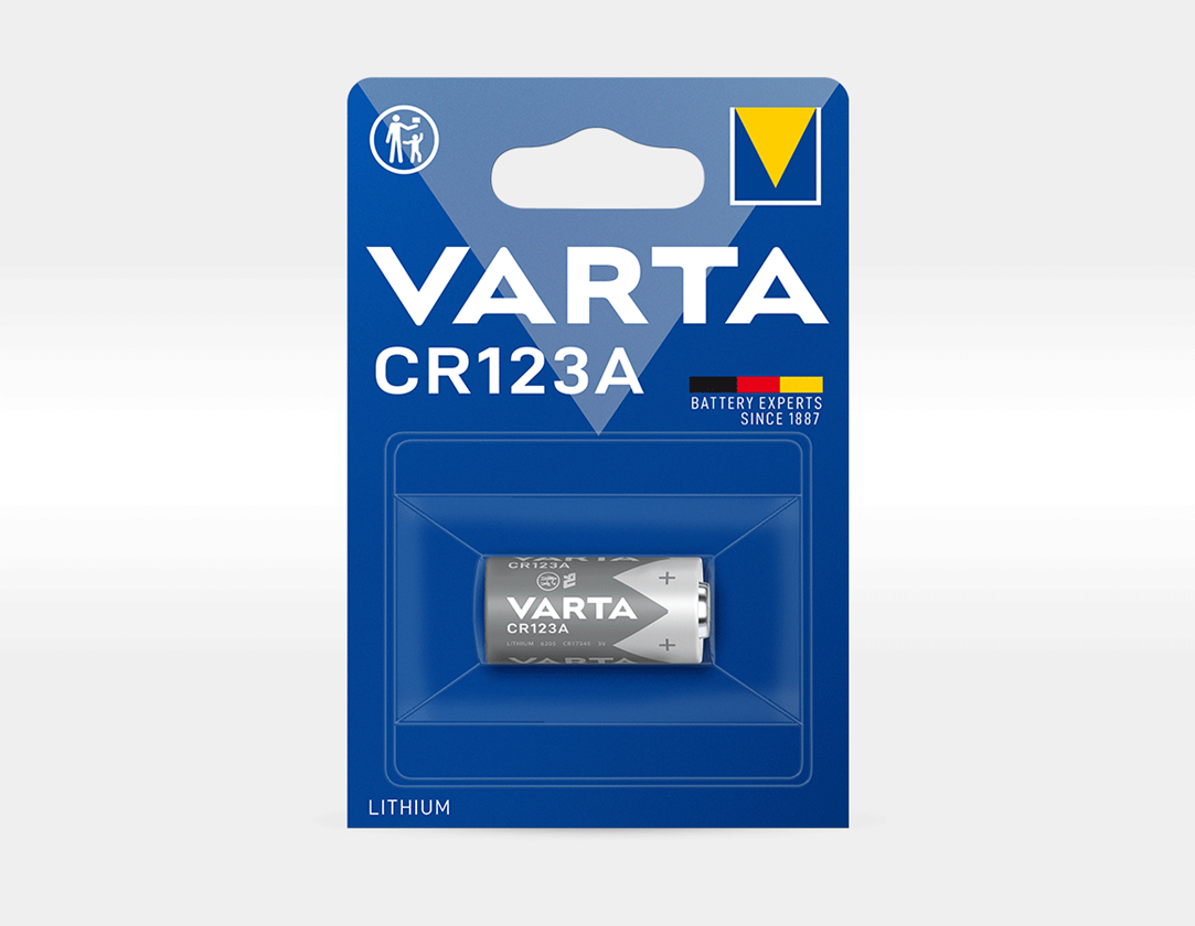 Elektronik: VARTA Batterie CR123