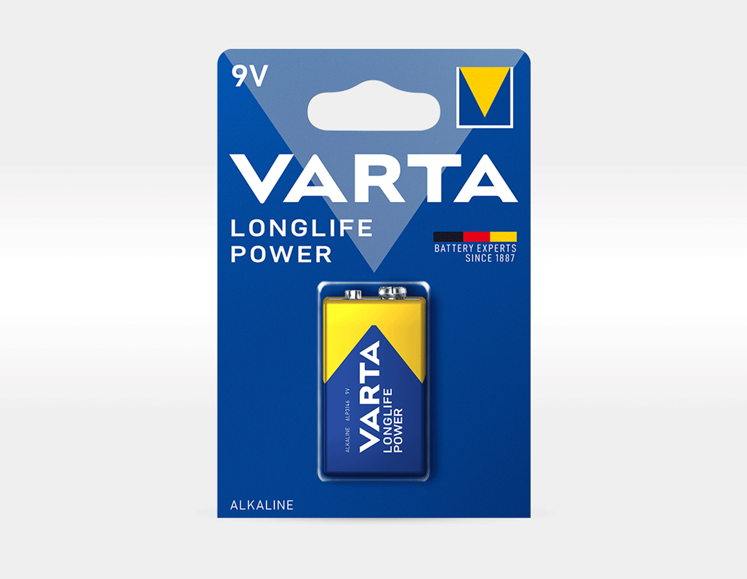 Tools & Equipment: VARTA 9V-Block Batteries