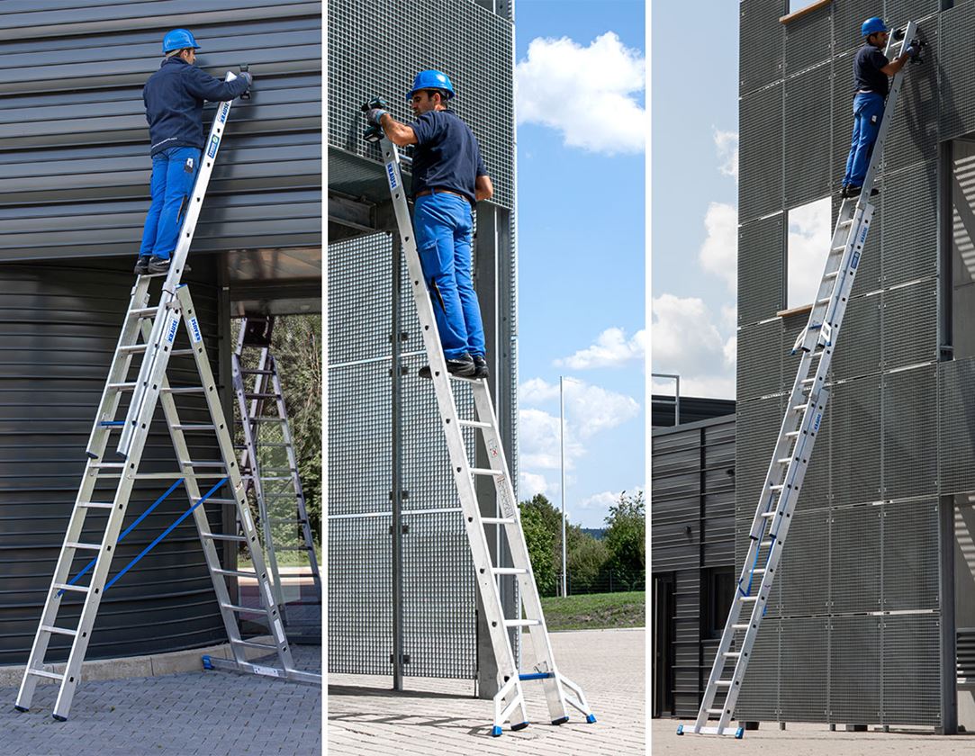 Ladders: Multi-purpose ladder +S (aluminium) 2