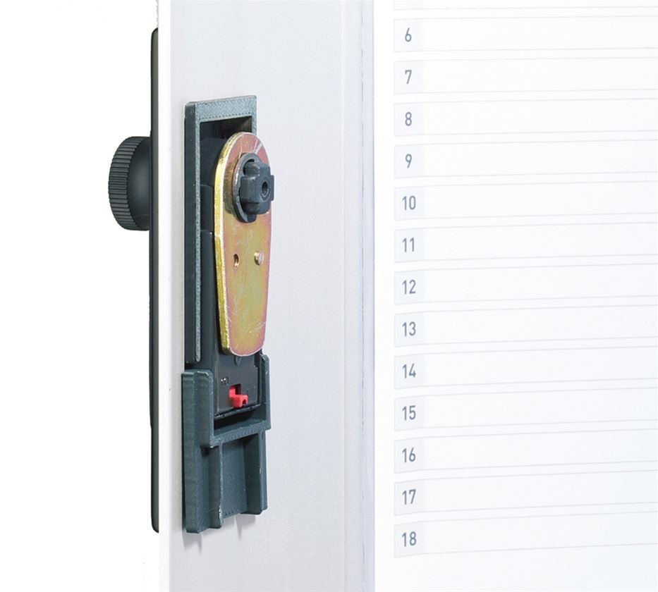 Storage: DURABLE key cabinet with number lock + silver-metallic 1
