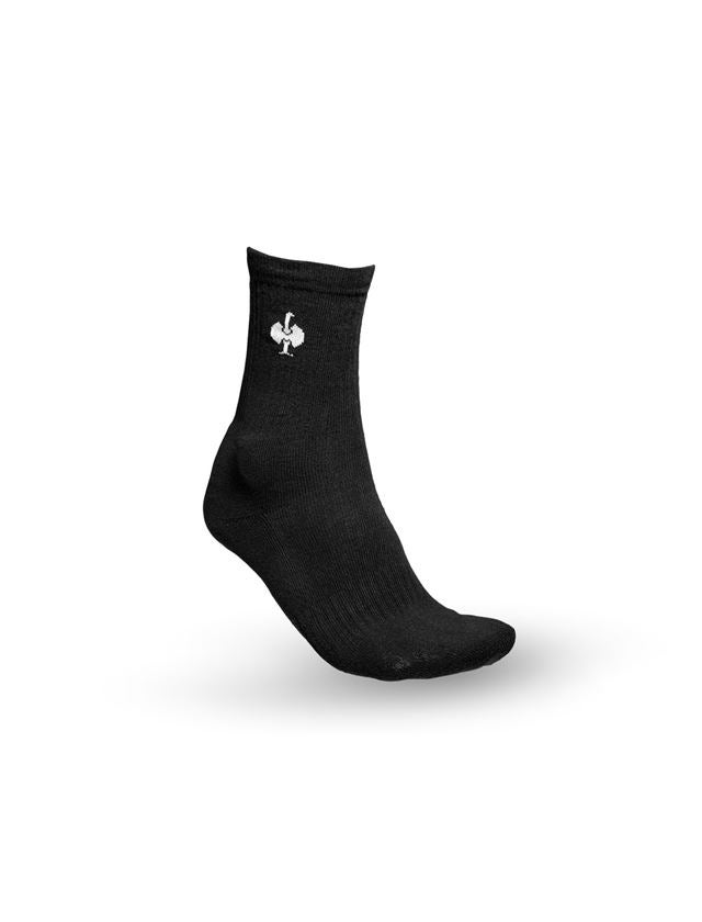 Socks: e.s. Allround socks Classic light/high + black