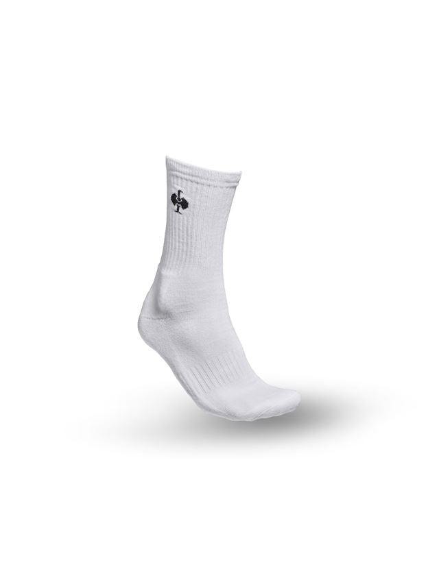 Socks: e.s. Allround socks Classic light/high + white
