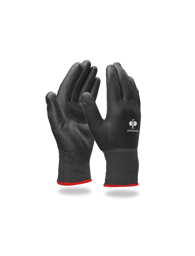 12 Paar  Schutzhandschuhe Baumwolle Mikro-Noppen Flexible Handschuhe 