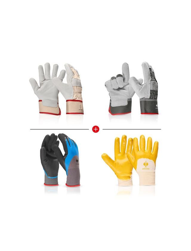 Sets | Zubehör: TEST-SET: Handschuhe schwerer mechanischer Schutz
