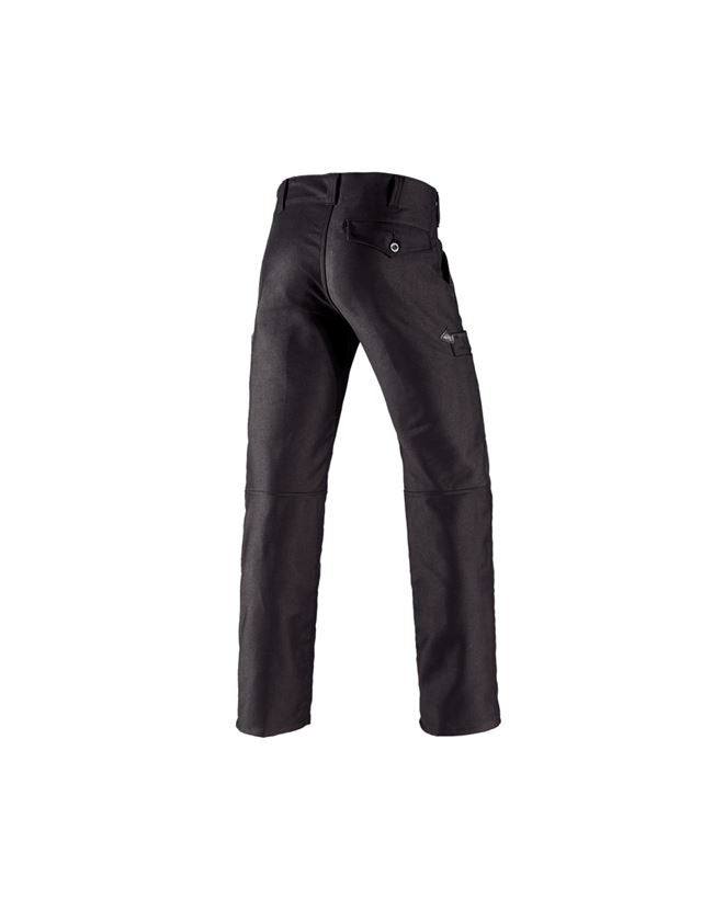Work Trousers: e.s. Craftman's Work Trousers Cordura with Stretch + black 3