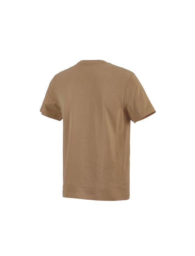 Shirts & Co.: e.s. T-Shirt cotton + khaki 2