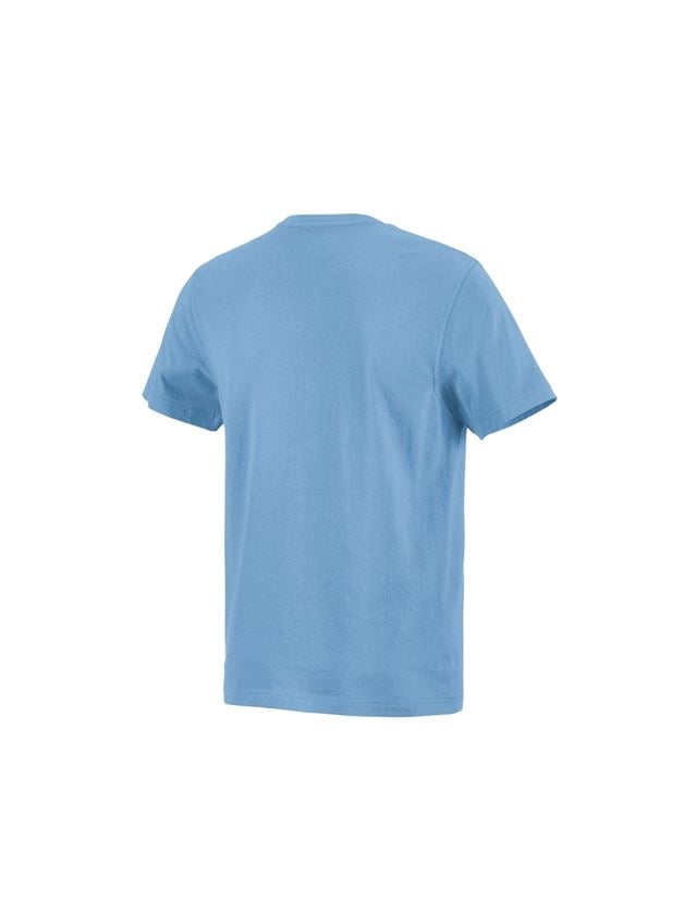 Shirts, Pullover & more: e.s. T-shirt cotton + azure 1