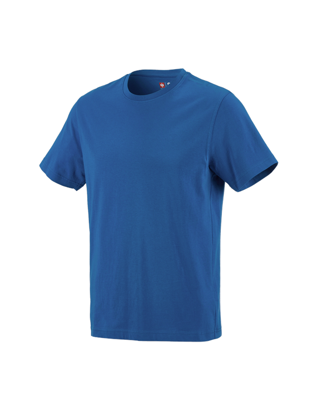 Shirts & Co.: e.s. T-Shirt cotton + enzianblau 2