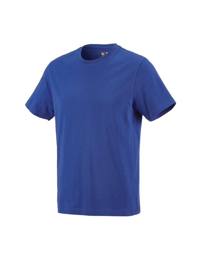Shirts & Co.: e.s. T-Shirt cotton + kornblau