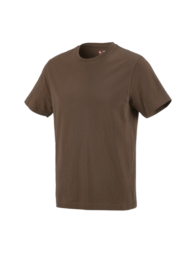 Shirts & Co.: e.s. T-Shirt cotton + haselnuss 1