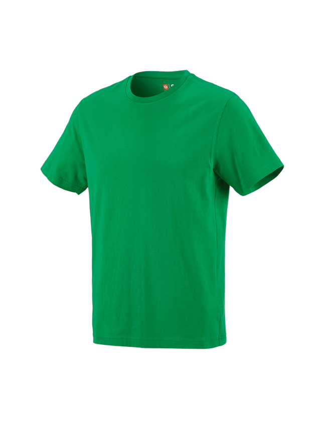 Shirts & Co.: e.s. T-Shirt cotton + grasgrün
