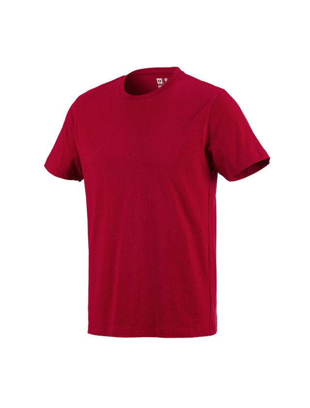 Shirts & Co.: e.s. T-Shirt cotton + rot