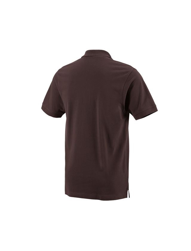 Themen: e.s. Polo-Shirt cotton Pocket + braun 1