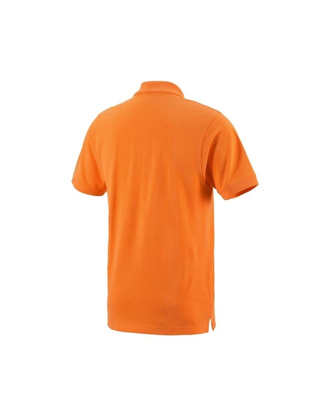 Installateurs / Plombier: e.s. Polo cotton Pocket + orange 1