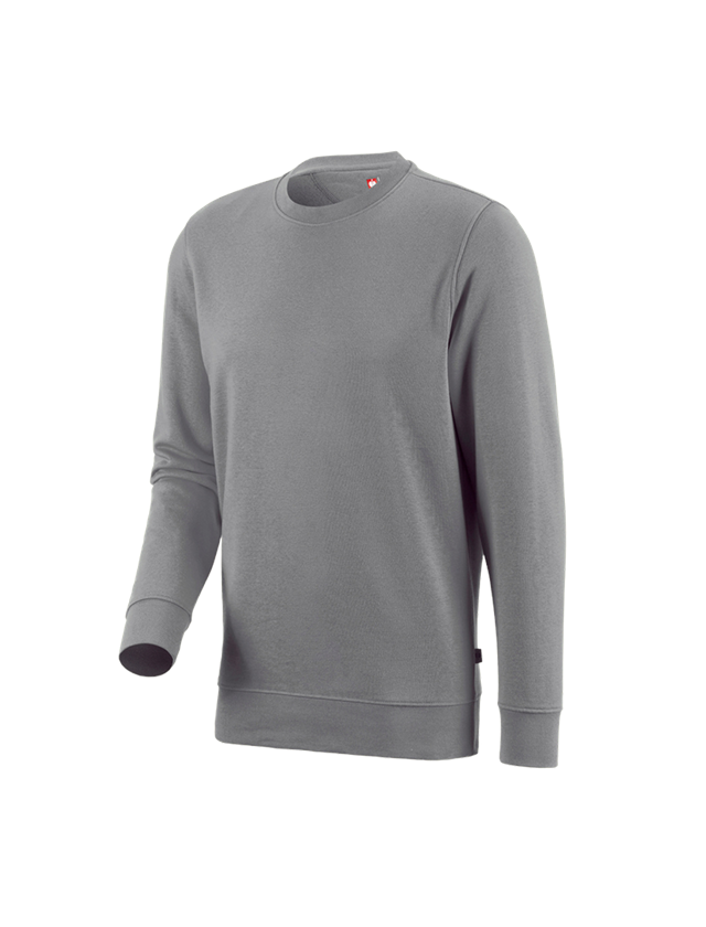 Shirts, Pullover & more: e.s. Sweatshirt poly cotton + platinum 2