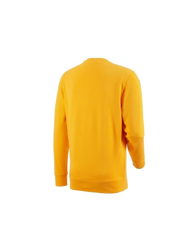 Shirts, Pullover & more: e.s. Sweatshirt poly cotton + yellow 1