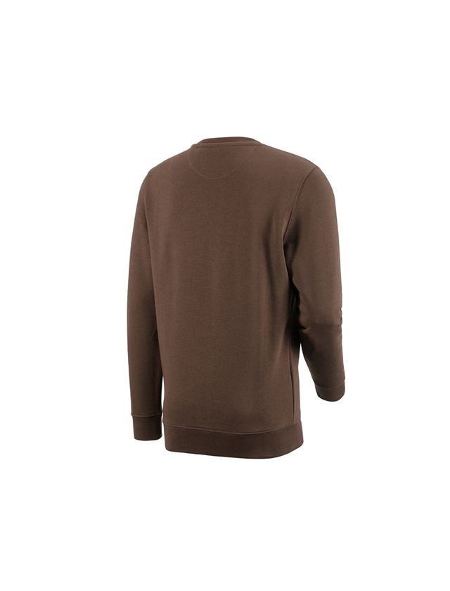 Shirts, Pullover & more: e.s. Sweatshirt poly cotton + hazelnut 3