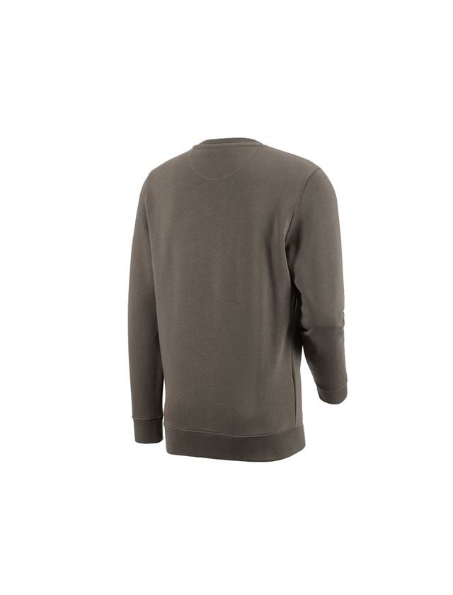 Shirts, Pullover & more: e.s. Sweatshirt poly cotton + stone 1