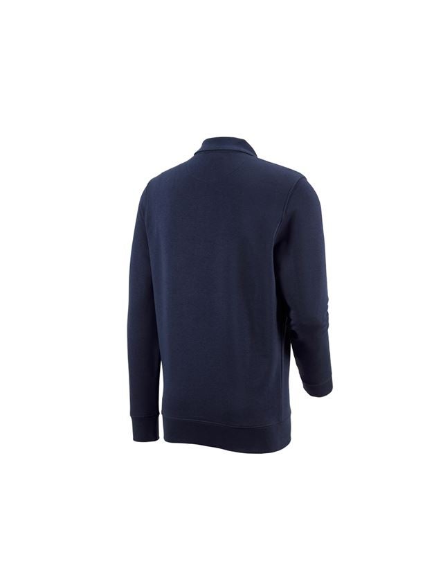Shirts, Pullover & more: e.s. Sweatshirt poly cotton Pocket + navy 1