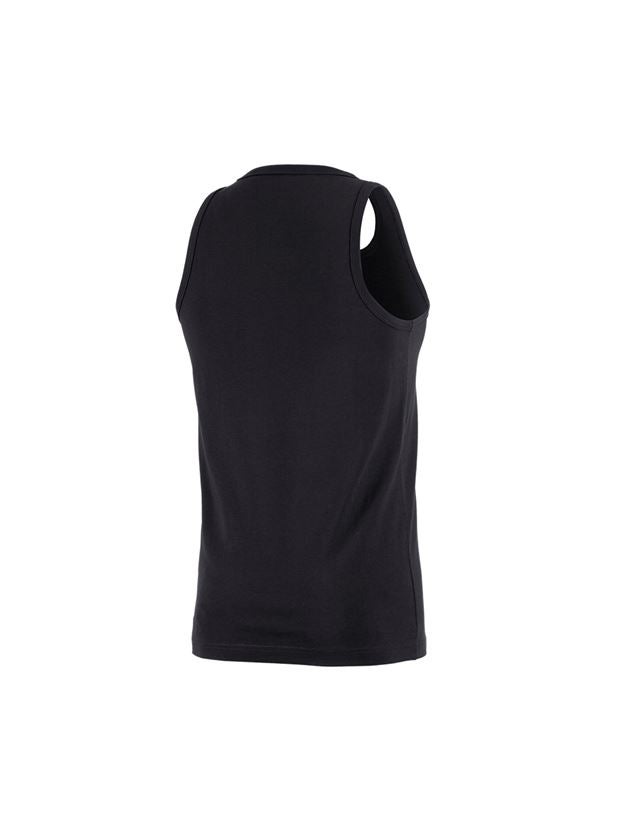 Shirts & Co.: e.s. Athletic-Shirt cotton + schwarz 2