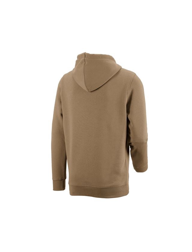 Shirts, Pullover & more: e.s. Hoody sweatshirt poly cotton + khaki 1