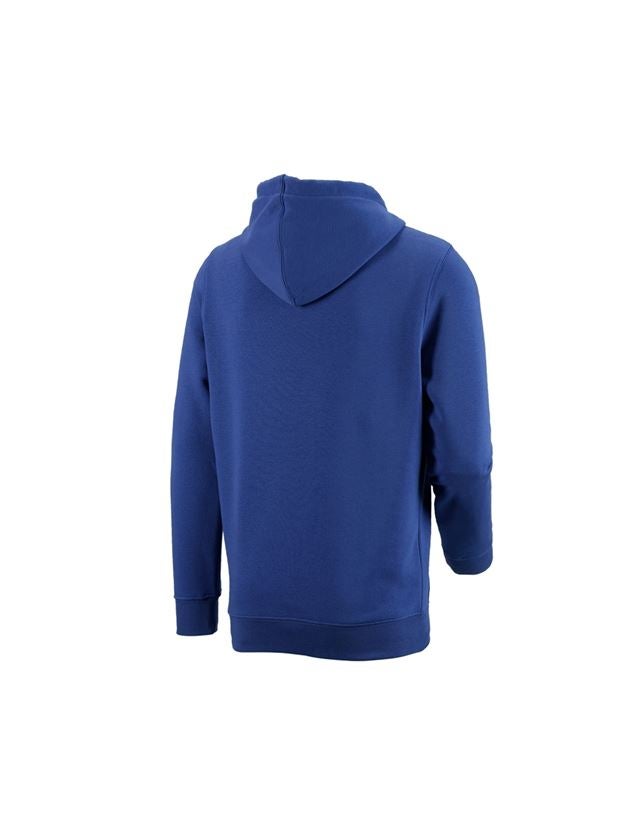 Shirts & Co.: e.s. Hoody-Sweatshirt poly cotton + kornblau 1