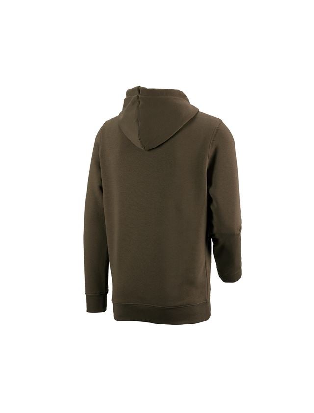 Shirts, Pullover & more: e.s. Hoody sweatshirt poly cotton + olive 1