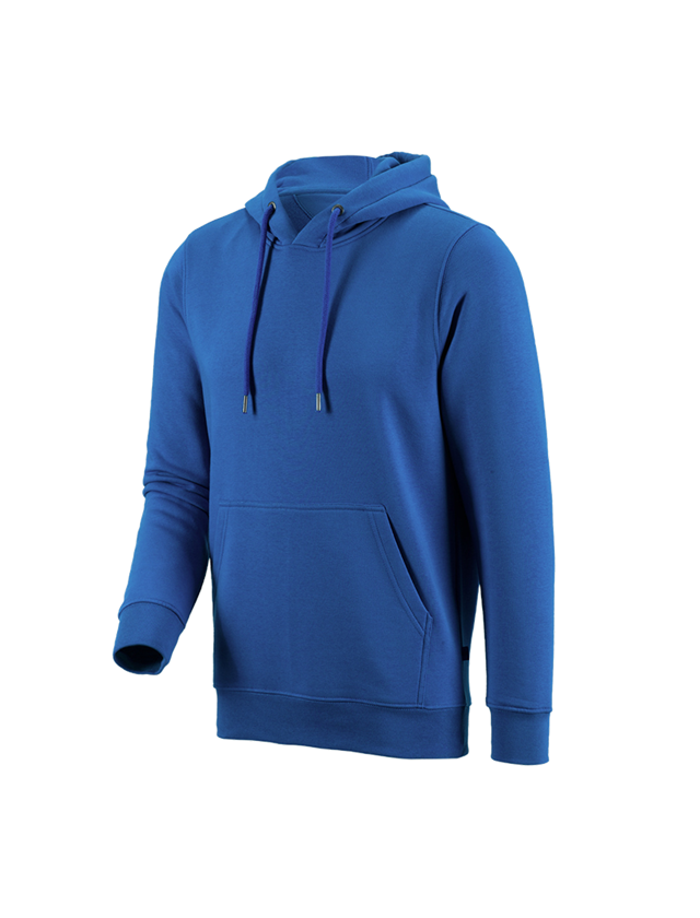 Shirts, Pullover & more: e.s. Hoody sweatshirt poly cotton + gentianblue 2