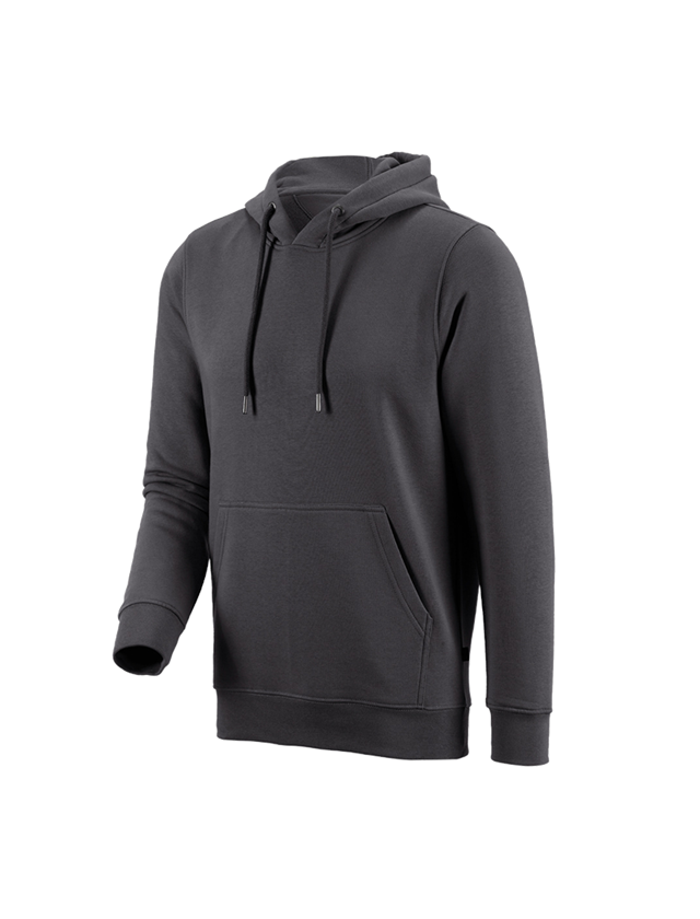 Shirts, Pullover & more: e.s. Hoody sweatshirt poly cotton + anthracite 1