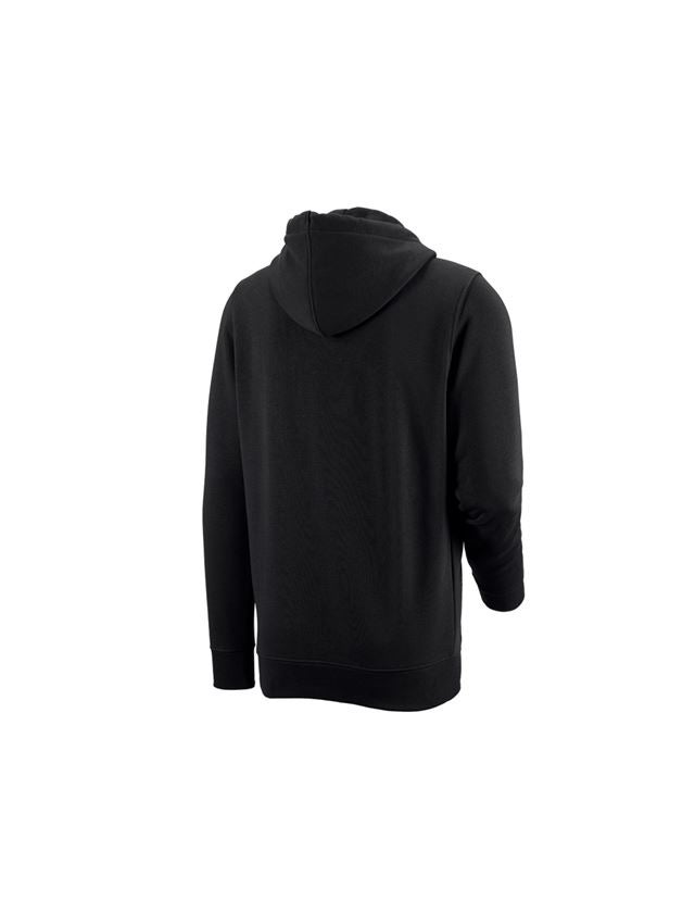 Shirts, Pullover & more: e.s. Hoody sweatjacket poly cotton + black 3