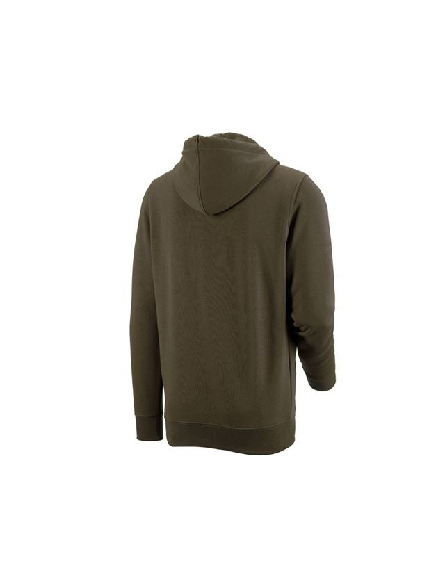Shirts, Pullover & more: e.s. Hoody sweatjacket poly cotton + olive 1