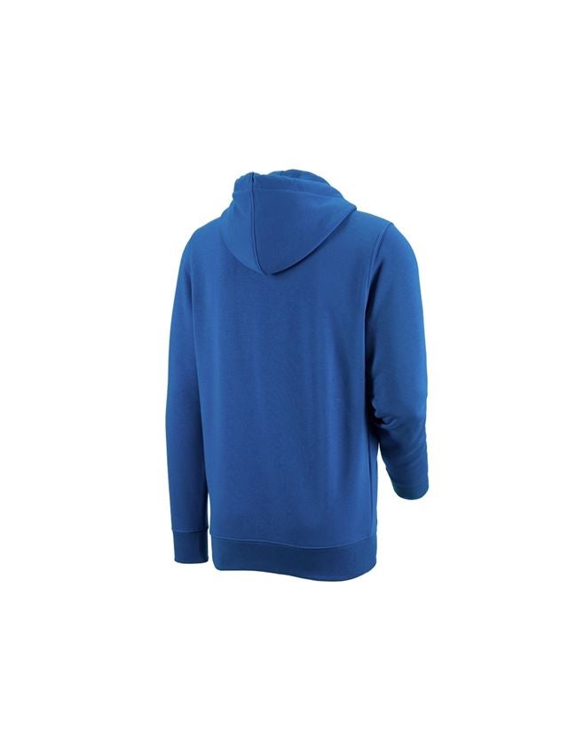 Shirts & Co.: e.s. Hoody-Sweatjacke poly cotton + enzianblau 1
