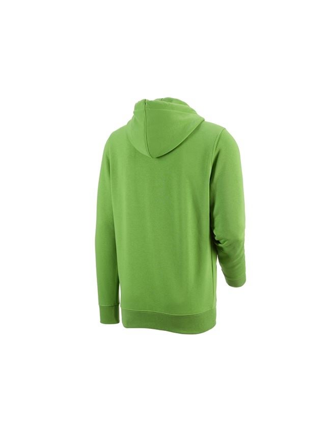 Shirts & Co.: e.s. Hoody-Sweatjacke poly cotton + seegrün 1