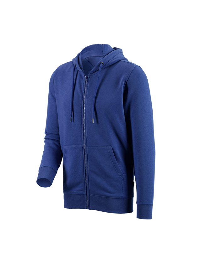 Shirts, Pullover & more: e.s. Hoody sweatjacket poly cotton + royal 2