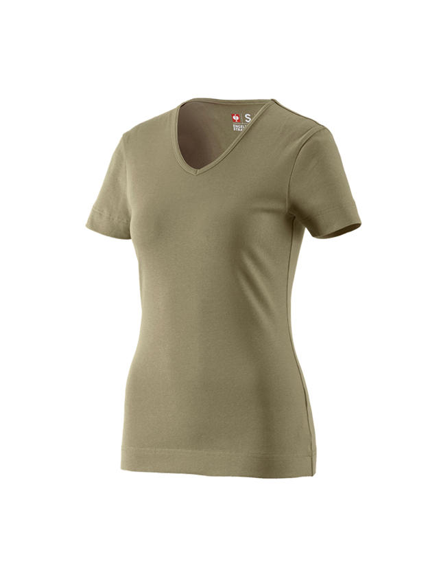 Plumbers / Installers: e.s. T-shirt cotton V-Neck, ladies' + reed