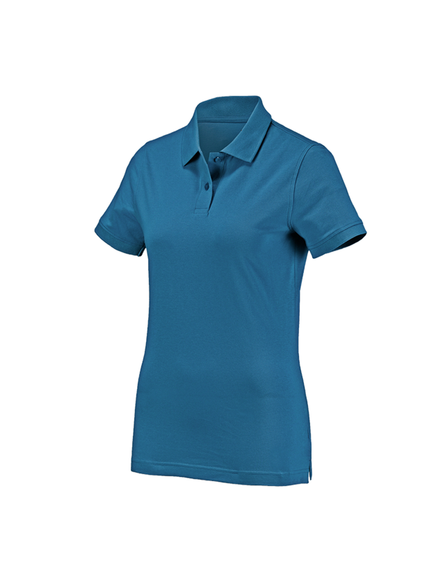 Themen: e.s. Polo-Shirt cotton, Damen + atoll