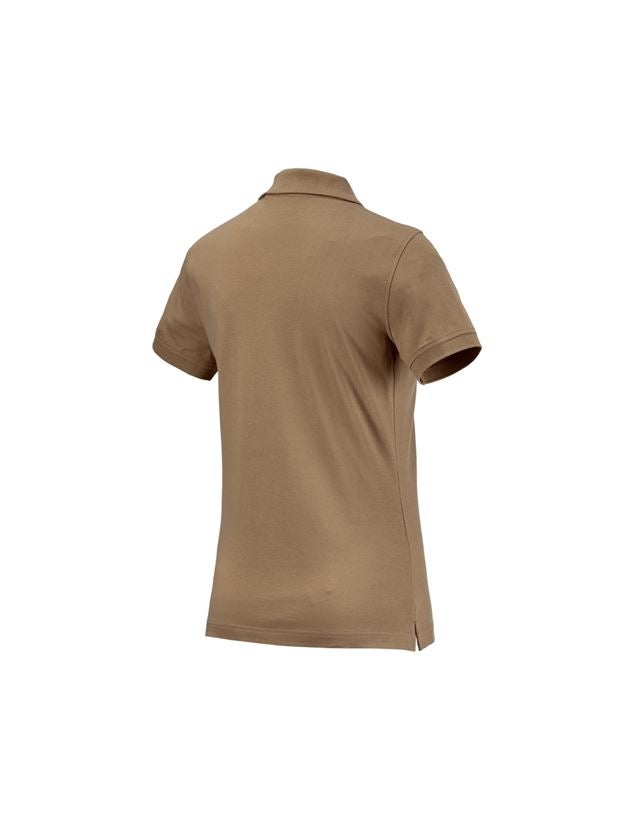Themen: e.s. Polo-Shirt cotton, Damen + khaki 1