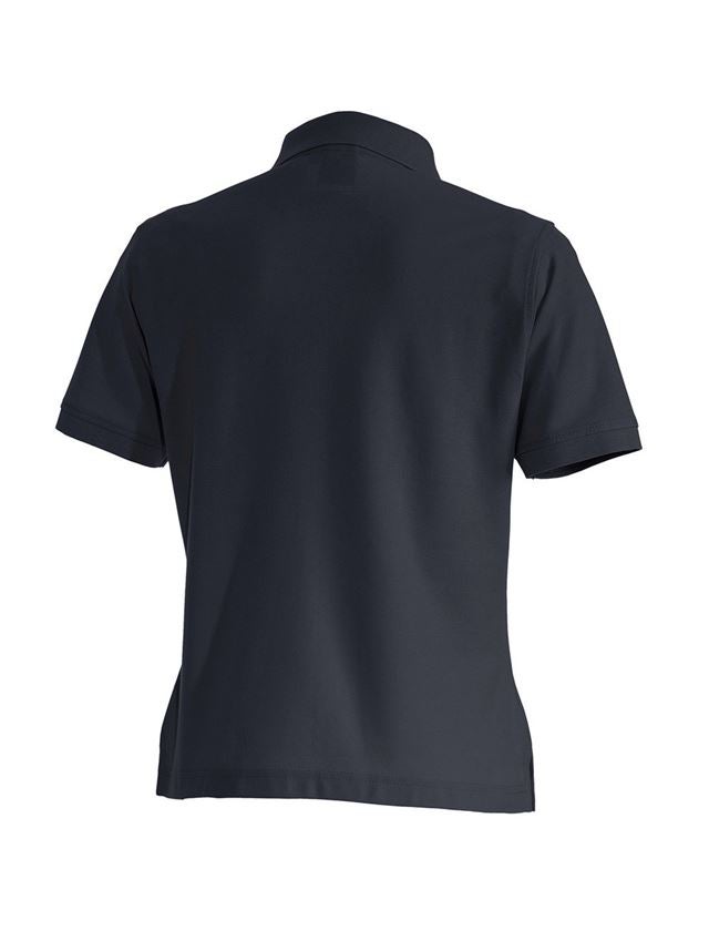 Shirts, Pullover & more: e.s. Polo shirt cotton, ladies' + navy 1