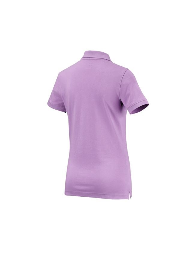 Plumbers / Installers: e.s. Polo shirt cotton, ladies' + lavender 1