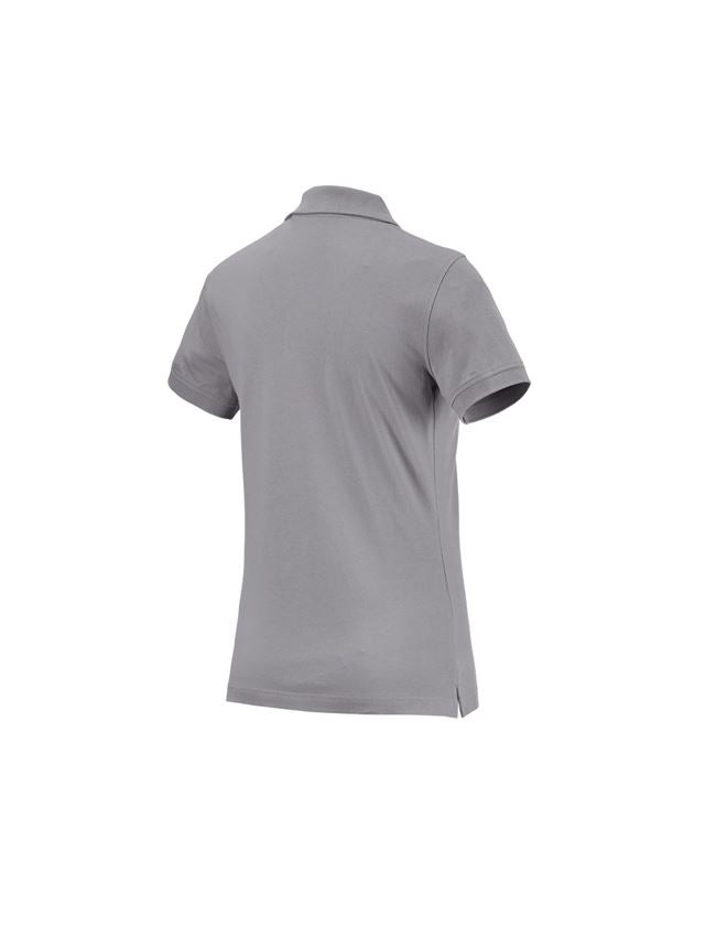 Shirts & Co.: e.s. Polo-Shirt cotton, Damen + platin 1