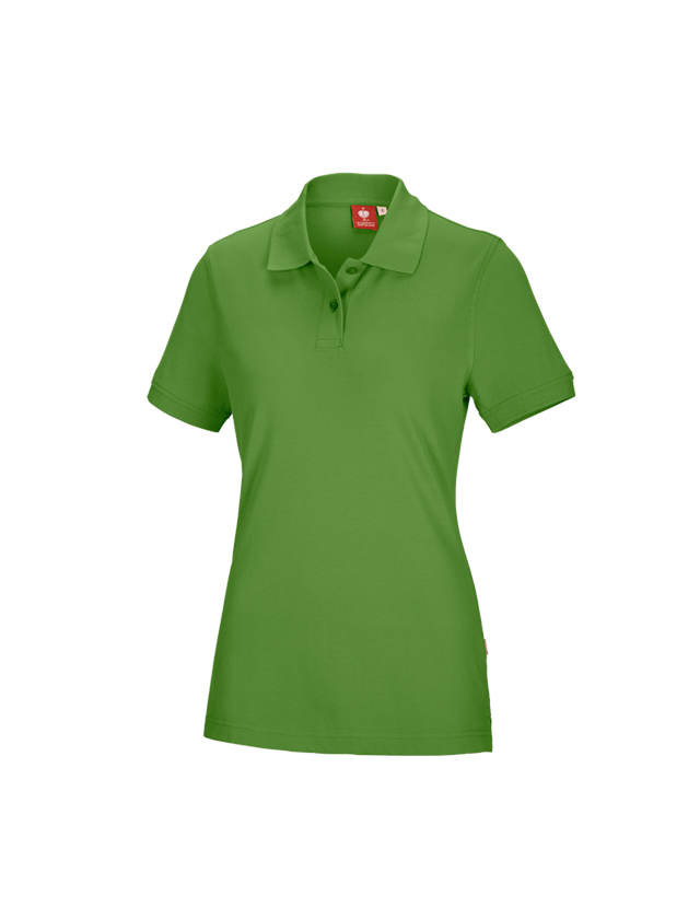 Shirts, Pullover & more: e.s. Polo shirt cotton, ladies' + sea green