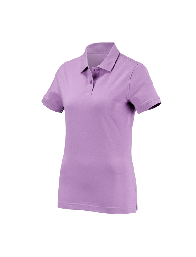 Themen: e.s. Polo-Shirt cotton, Damen + lavendel