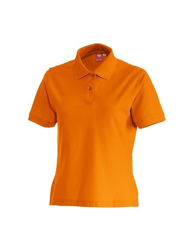 Shirts, Pullover & more: e.s. Polo shirt cotton, ladies' + orange