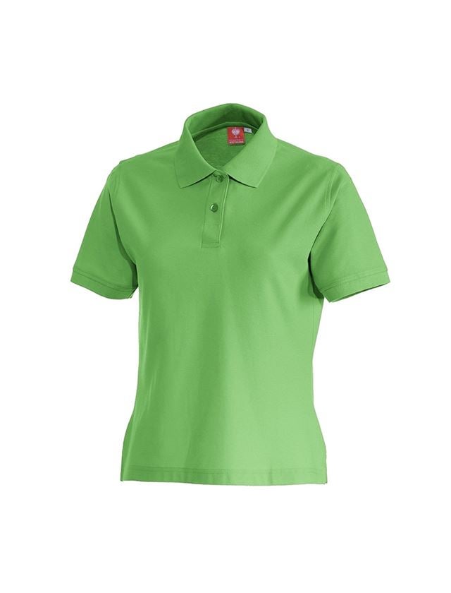 Shirts, Pullover & more: e.s. Polo shirt cotton, ladies' + apple green