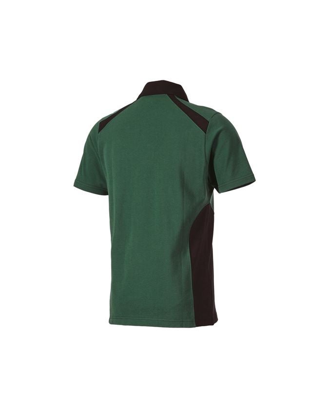 Shirts & Co.: Polo-Shirt cotton e.s.active + grün/schwarz 3